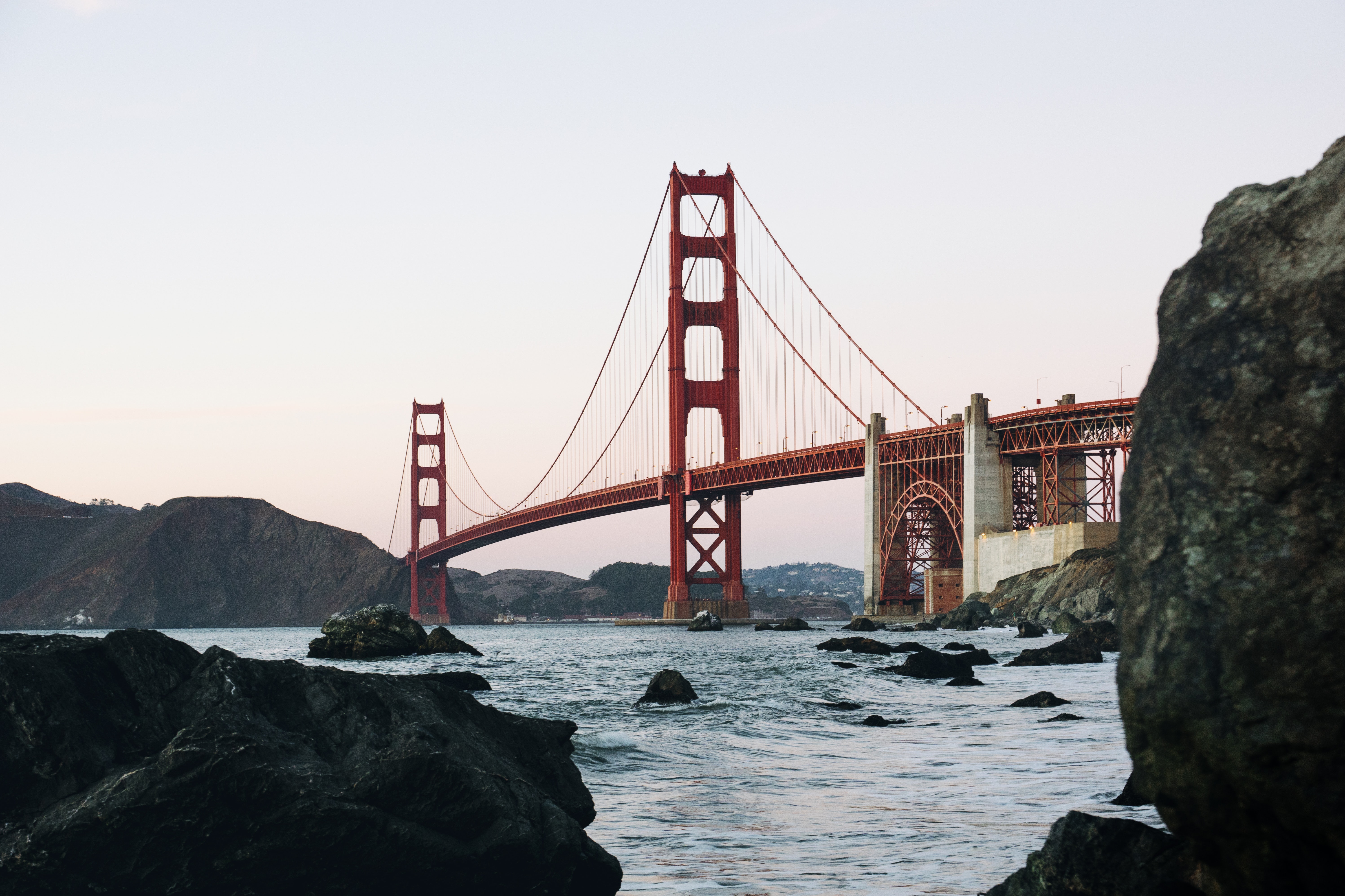 View of San Francisco's Golden Gate Bridge